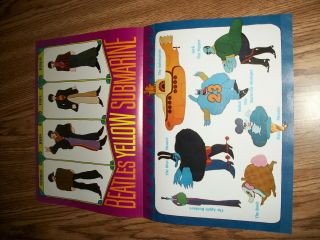 BEATLES POSTER THE YELLOW SUBMARINE FROM 1968 2