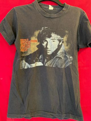 Vintage Authentic Bruce Springsteen Concert 84 - 85 T Shirt,  Medium