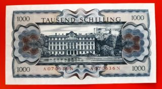 AUSTRIA 1966 1000 SCHILLING P.  147a UNC BERTHA von SUTTNER 2