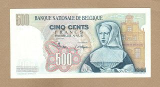 BELGIUM: 500 Francs Banknote,  (UNC),  P - 135b,  25.  04.  1975, 2