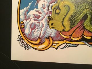 Dead and Company 2017 Summer Tour Poster Signed AJ Masthay 2