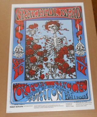 The Grateful Dead The Family Dog Poster 2010 Promo 24x36