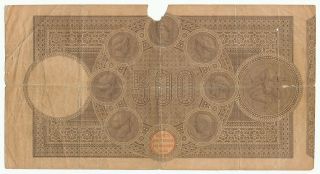 ITALY,  ITALIA - 500 Lire 30.  5.  1919.  (Banco di Sicilia) PS898.  (T084) 2