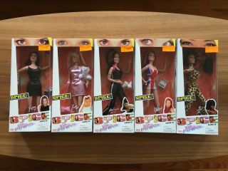 Vintage 1997 Spice Girls Dolls Complete Set Girl Power