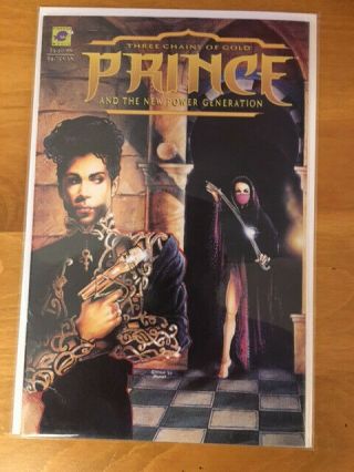Prince & The Power Generation Three Chains Of Gold Piranha Music Comic 1994