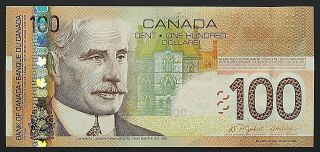 2004 Bank Of Canada $100 Hundred Dollar Banknote - Prefix Bkf - Crisp Unc