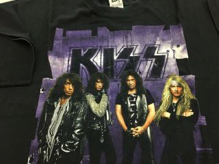 Kiss T - Shirt - Revenge Tour 1992 Rare Shirt Vintage The Kiss Company 2