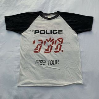 Vintage The Police Ghost In The Machine Tour T - Shirt Size S 1982 Band Tee Rare