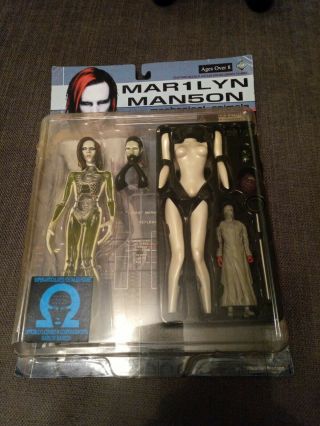 1999 Fewture 7 " Marilyn Manson Mechanical Animals Figure