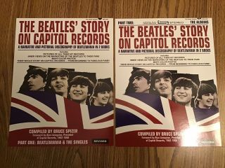 ‘The Beatles on Capitol Records’ 2020 revised bonus inserts signed by author 2