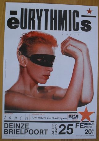 Eurythmics Concert Poster 