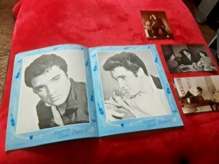 Elvis Presley 1956 Concert Program And Pictures 1950s