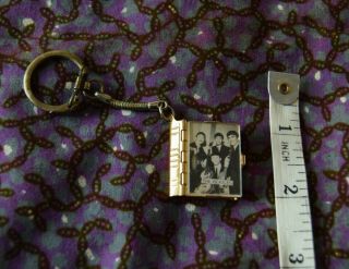 Nems Beatles Miniature Book Photo Album Key Ring Keyring 1963 - Brooch Pendant