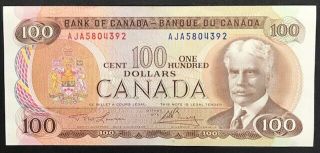 Bank Of Canada 1975 - $100 Bank Note - Nova Scotia - Lawson & Bouey Aja5804392
