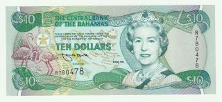 Bahamas 1996 10 Dollars P.  59 Unc