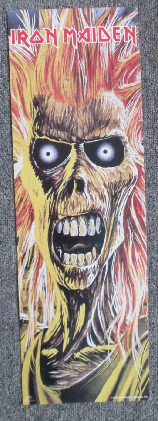 Iron Maiden Eddie Locker Poster 1988 Promo Poster Metal