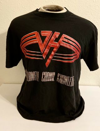 Van Halen T Shirt Size Xl For Unlawful Carnal Knowledge 1992