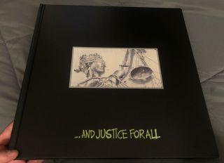 Metallica.  And Justice For All Book Official Licensed