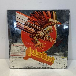 Judas Priest Carnival Prize Mirror Screaming For Vengeance 12 X12 1982 Rare