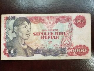 Indonesia,  10000 Rupiah 1968,