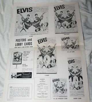Elvis Presley USA/MGM Press Book w/insert 1966 2