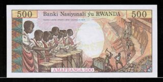 Rwanda 500 FRANCS 1978 Gem UNC 2