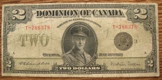 1515 - 1923 Large Size Dominion Of Canada - Two Dollar Bill