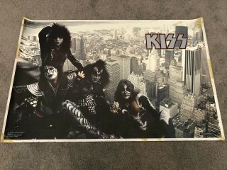 Kiss Empire State Building Poster /