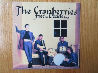 1995 The Cranberries To Decide Tour 4.  75 " Sticker / Decal Dolores O 
