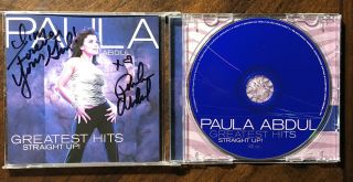 Paula Abdul Greatest Hits Straight Up Autographed I 