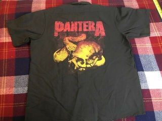 Pantera Vintage Workshirt Rare Deadstock Grail Dimebag Phil Anselmo