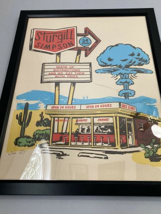 Sturgil Simpson Rock Posters 24 X 36.  Frame Not.
