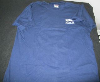 Bgp U2 Staff Navy Blue T - Shirt 1997 Xl
