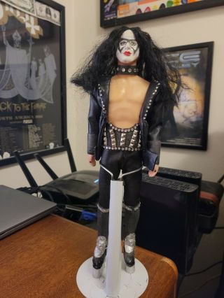 Kiss Custom Paul Stanley Bandit Make - Up Figure 12.  75 Inch Doll