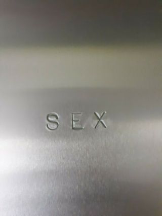 1992 Madonna Sex Book Aluminum Spiral Bound/cd Look At Pictures