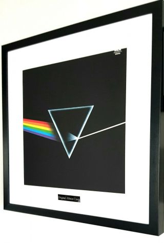 Pink Floyd Framed Album Cover - Limited Edition - Dark Side Of The Moon