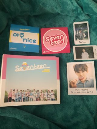 Seventeen - Love & Letter 1st Repackage Album S.  Coups,  Joshua & Hoshi Photocards
