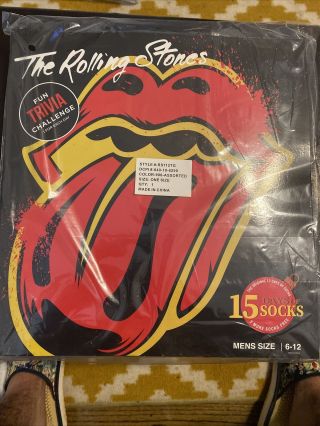 The Rolling Stones 15 Days Of Socks