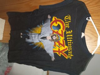 Ozzy Osbourne Ultimate Sin Sleeveless Tour Shirt Size Xl