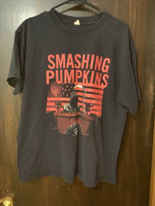 Vintage 2007 Smashing Pumpkins T - Shirt Size Large,  Black