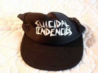 Suicidal Tendencies Mesh Baseball Truckers Hat Cap Vintage 80 