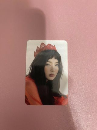 Red Velvet Seulgi Perfect Velvet Peek A Boo Collect Book Photocard Only