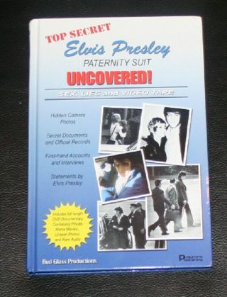 Elvis Presley Paternity Suit Uncovered Dvd/book Fomat W 96 Pages 2006