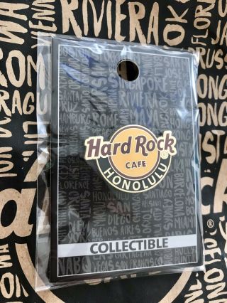Hard Rock Cafe Hrc Honolulu,  Nashville,  Las Vegas,  Chicago,  Orleans Logo Pin