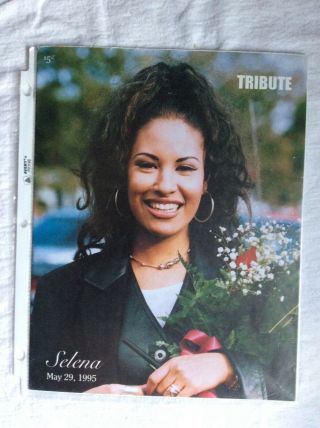 Selena Quintanilla Official Q - Production Tribute Poster May 29th 1995 In Euc