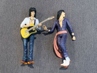 The Rolling Stones Mick Jagger And Keith Richards Collectible Figures