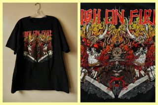 High On Fire T Shirt 47/xl Sleep/doom/metal Matt/pike/sunn Relapse