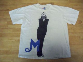 Authentic 1993 Madonna Boy Toy,  Inc.  Girlie Show T - Shirt Rock Express Size: L