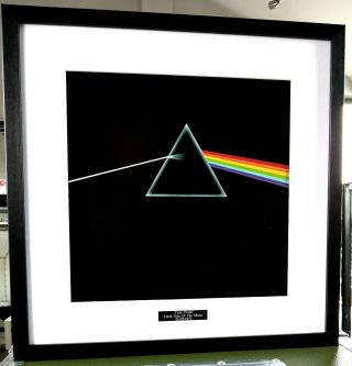 Pink Floyd Framed Album Cover Print - Limited Edition - Dark Side Of The Moon