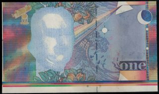 Test Note De La Rue Currency Netwon,  rare Error banknote Proof print 2